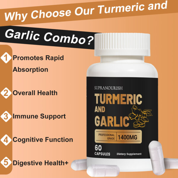 Turmeric and Garlic Supplements - Image 3